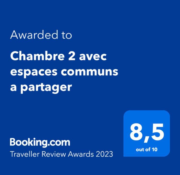 Chambre avec espaces communs à partager Saint-Brieuc Exterior foto