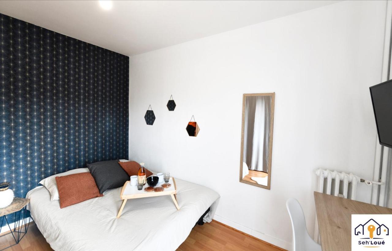 Chambre avec espaces communs à partager Saint-Brieuc Exterior foto