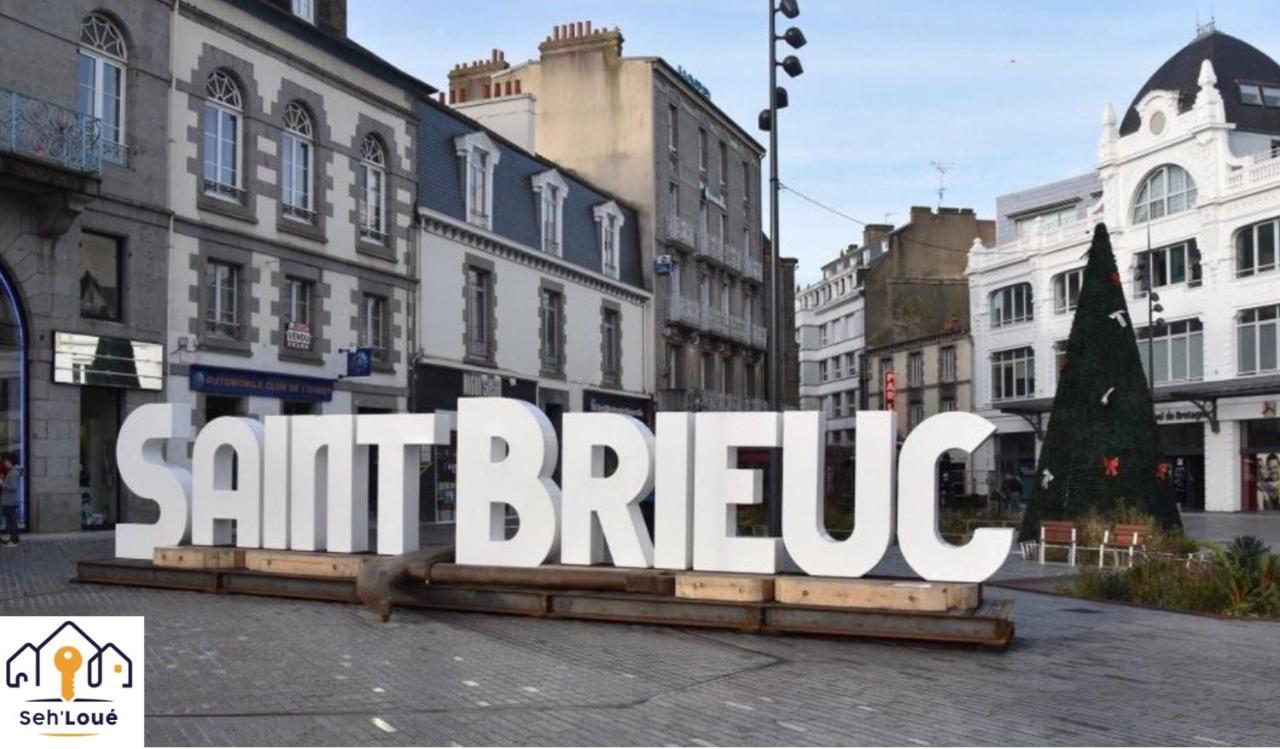 Chambre avec espaces communs à partager Saint-Brieuc Exterior foto